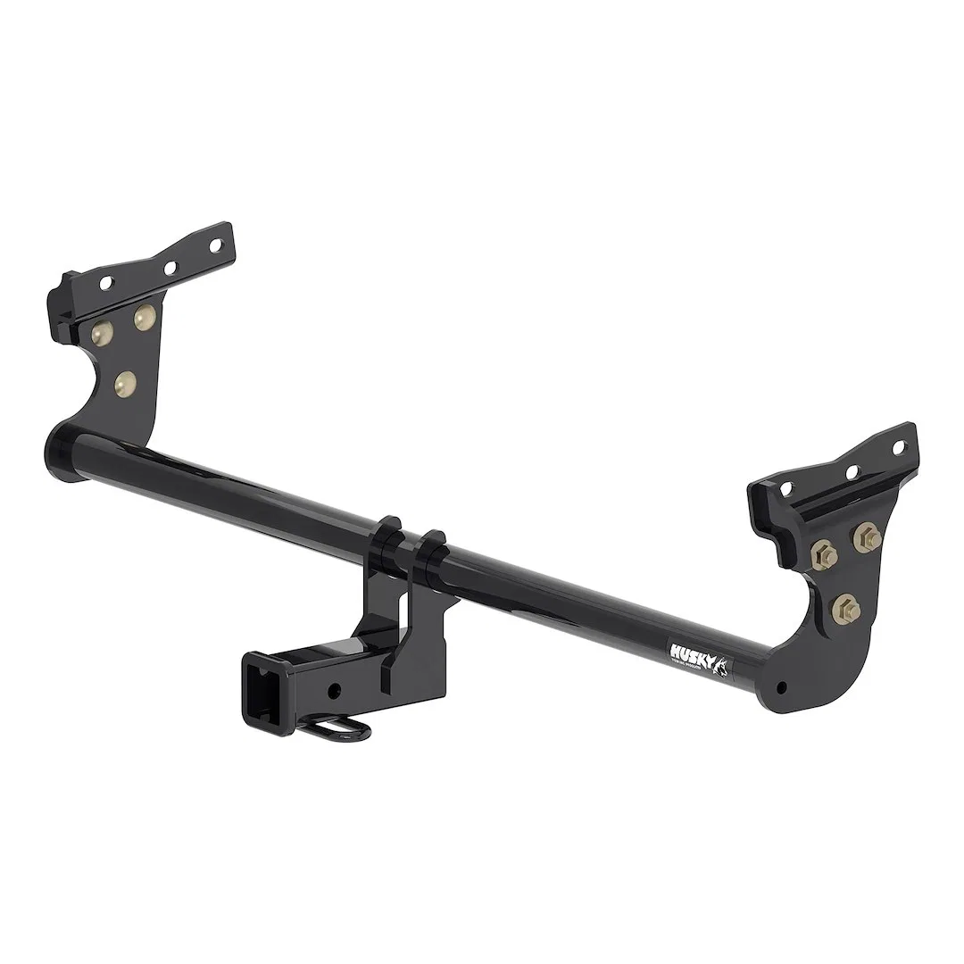 69670C – HUSKY TOWING Trailer Hitch Rear, Class III Round Tube 2 Inch Receiver 2500 Pound Weight Carrying Capacity/ 2...